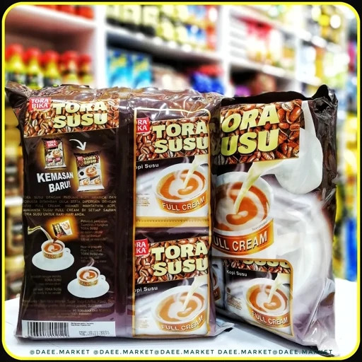 پودر قهوه فوری تورا سوسو فول کرم 20 ساشه | Tora Bika Tora Susu Full Cream