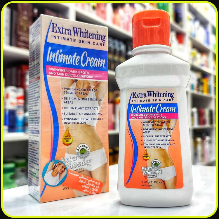 کرم روشنکننده نواحی حساس Extra Whitening حجم 220 میل