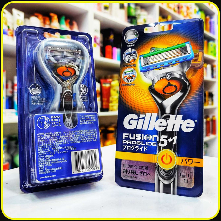 خودتراش ژیلت فیوژن پروگلاید 5+1 پاور – اصلاح لرزشی دقیق و نرم Gillette Fusion ProGlide Power