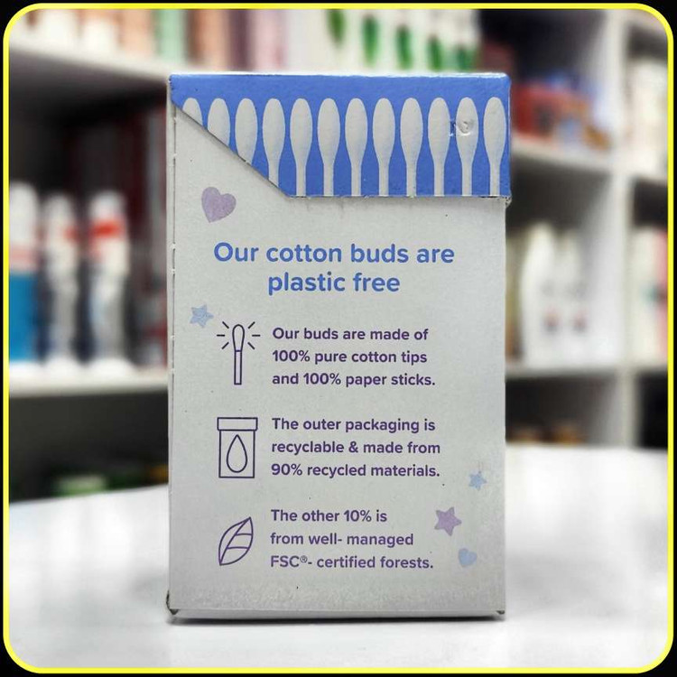 گوش پاک کن جانسون بیبی 100 عددی | Johnson’s Baby Cotton Buds
