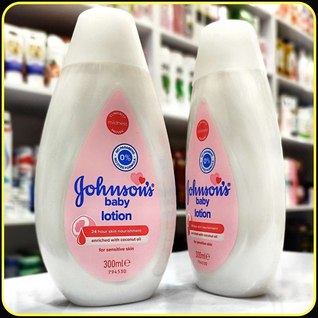 لوسیون بدن کودک جانسون 300 میلیلیتر با روغن نارگیل | Johnson’s Baby Lotion Coconut Oil