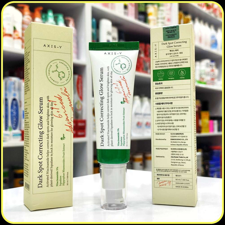 سرم روشن کننده و ضد لک AXIS-Y دِرک اسپات کُرِکتینگ گلو | AXIS-Y Dark Spot Correcting Glow Serum 5% Niacinamide