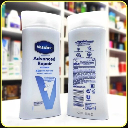 لوسیون ترمیم و بازسازی پوست وازلین vaseline repair