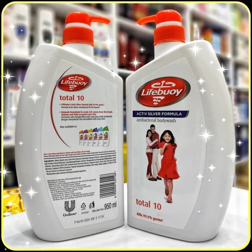 شامپو بدن لایفبوی توتال 10 lifebuoy total