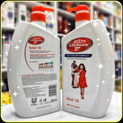 شامپو بدن لایفبوی توتال 10 lifebuoy total