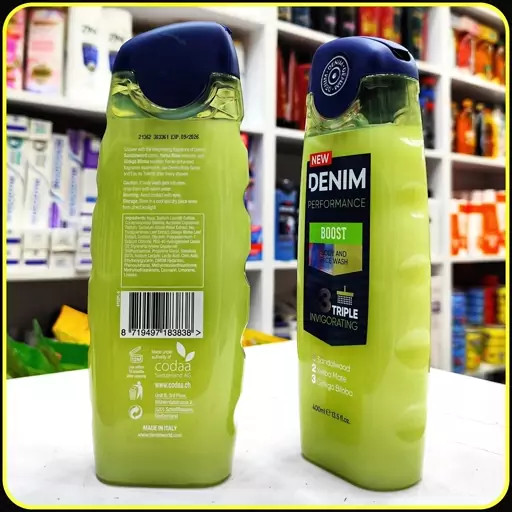 شامپو بدن دنیم پرفورمنس بوست | Denim Performance Boost Body and Face Wash