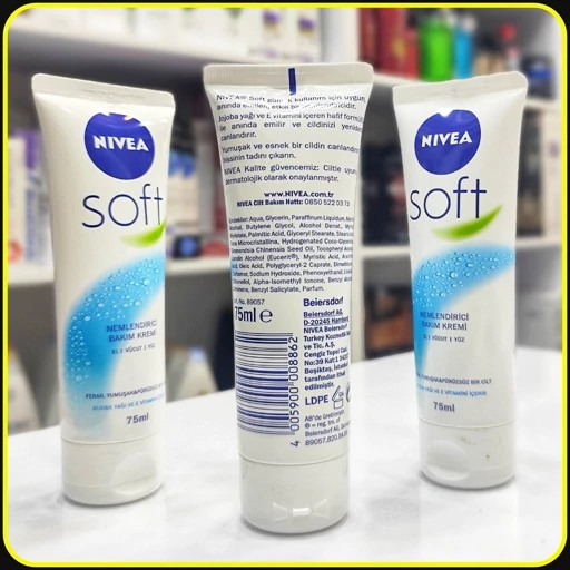 کرم نرم کننده پوست نیوآ سافت 75میل Nivea soft