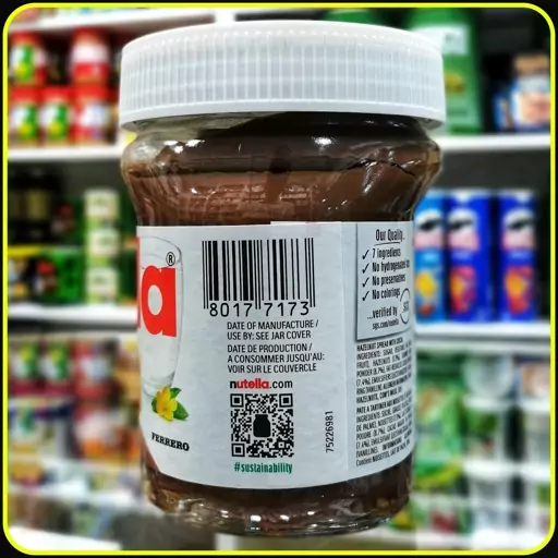نوتلا 350 گرم Nutella Hazelnut Cocoa Spread کرم فندق و کاکائو فِرِرو