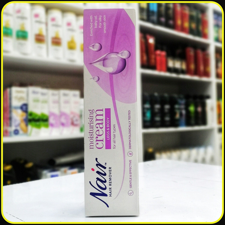 کرم موبر پا و بدن مرطوب کننده نایر برای انواع مو با روغن بچه لطیف و ملایم