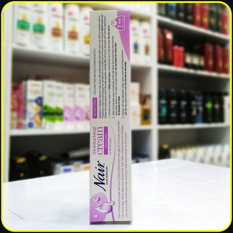 کرم موبر پا و بدن مرطوب کننده نایر برای انواع مو با روغن بچه لطیف و ملایم