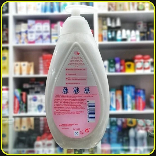 لوسیون بدن جانسون بیبی | Johnson's Baby Lotion 500ml - مرطوب کننده ملایم با روغن نارگیل
