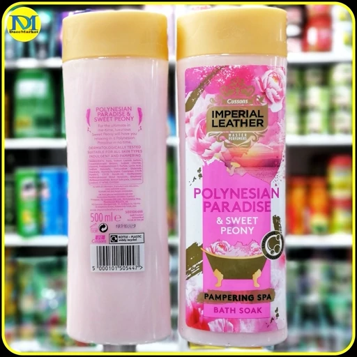 اسپای حمام ایمپریال لدر پولینزیان پارادایس و سویت پیونی 500ml | Imperial Leather Polynesian Paradise & Sweet Peony Bath