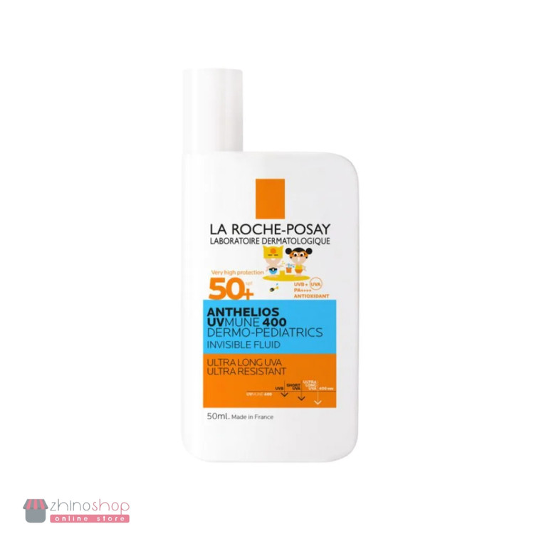 ضدآفتاب بچه لاروش پوزای بدون رنگ و ضدحساسیت 50ml