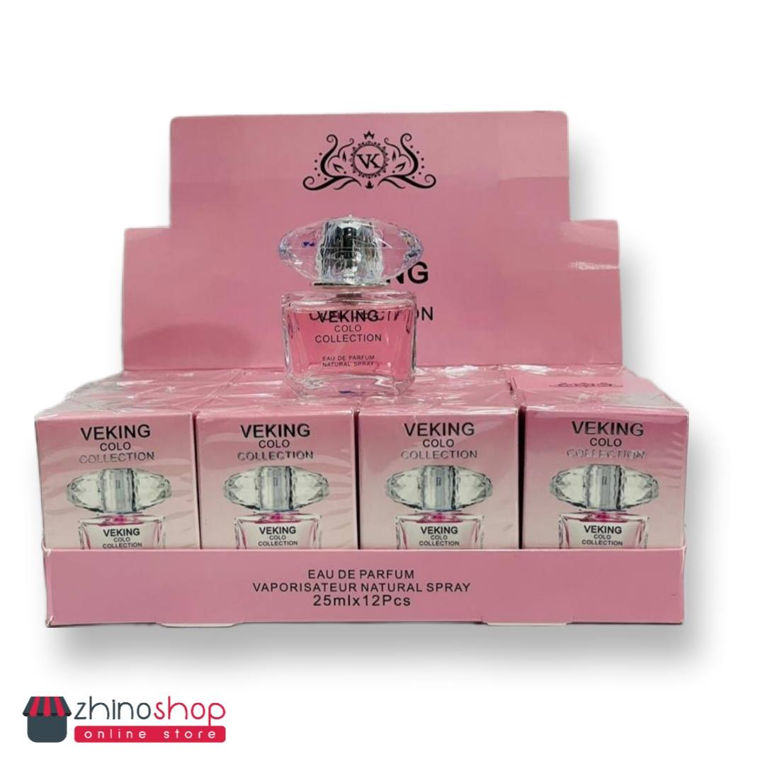ادکلن مینیاتوری ورساچه صورتی 25ml ویکینگ