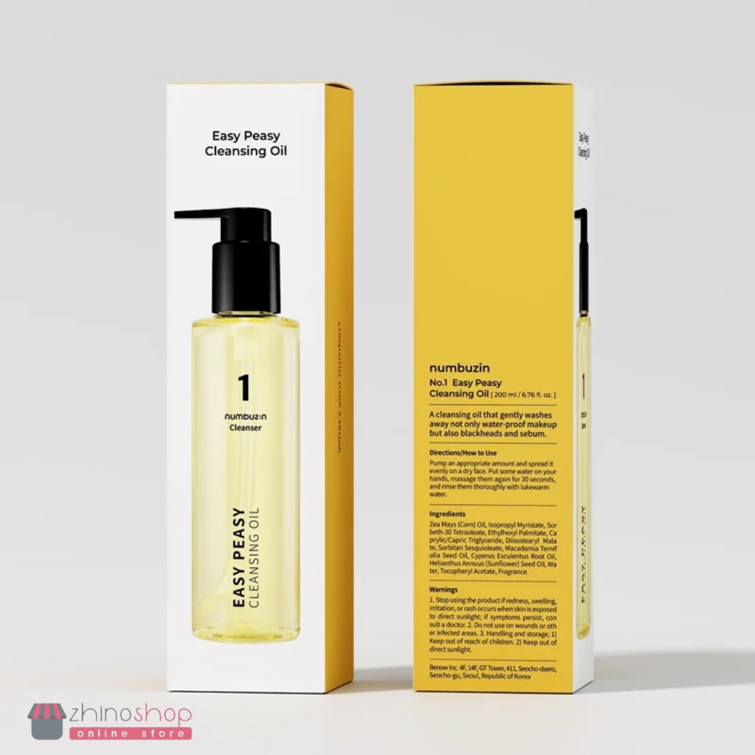 شوینده روغنی شماره 1 نامبوزین Easy Peasy حجم 200ml