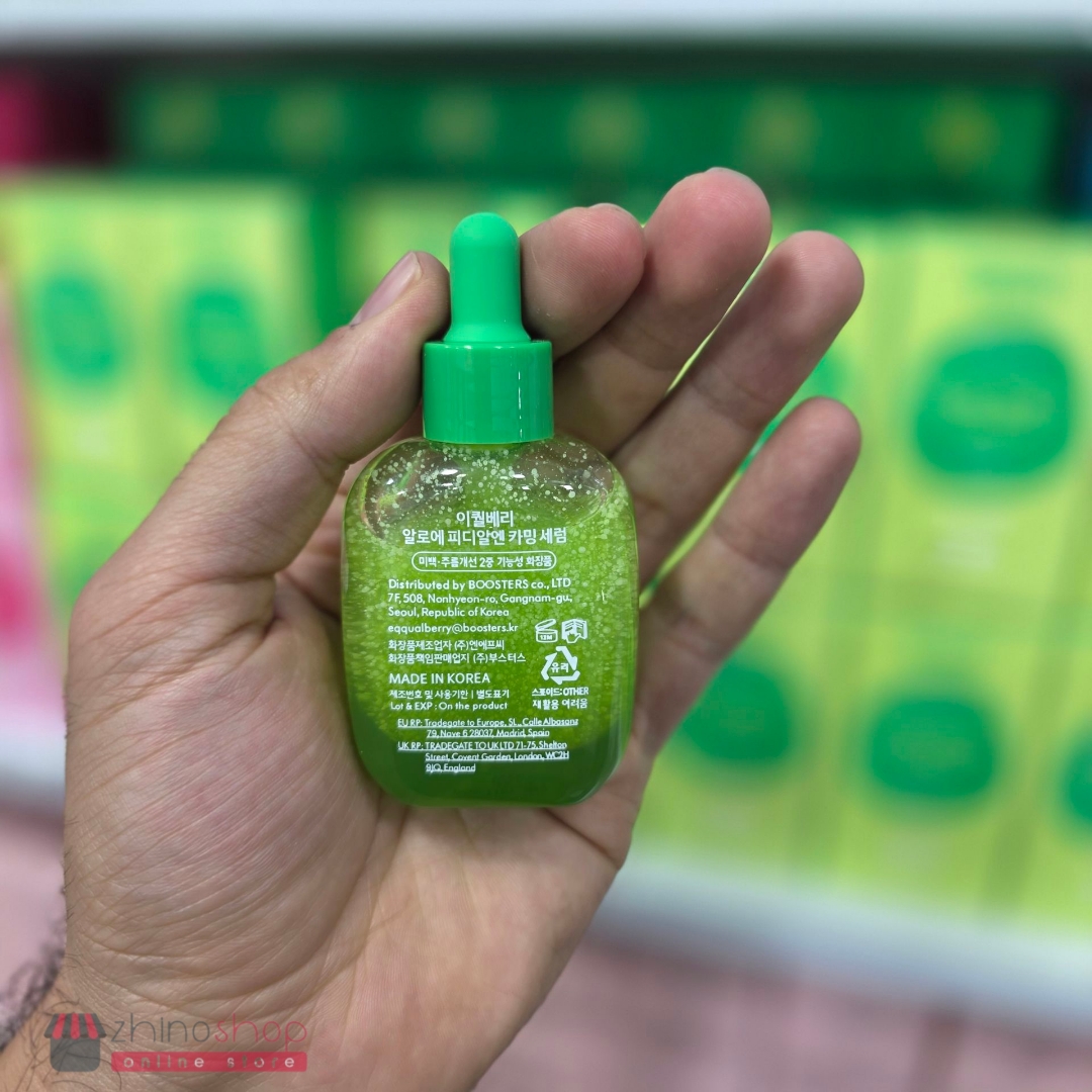 سرم آلوئهورا و تسکین دهنده قرمزی پوست اکوال بری 30ml