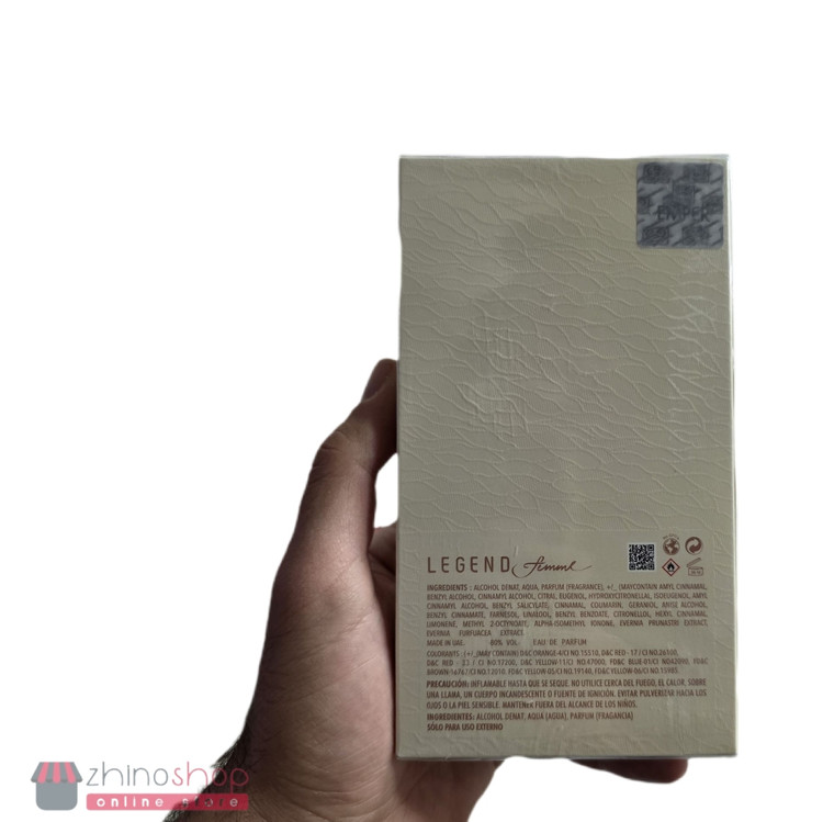 ادکلن لجند فم طلایی زنانه 80ml(اورجینال امارات) دارای هولوگرام 3بعدی