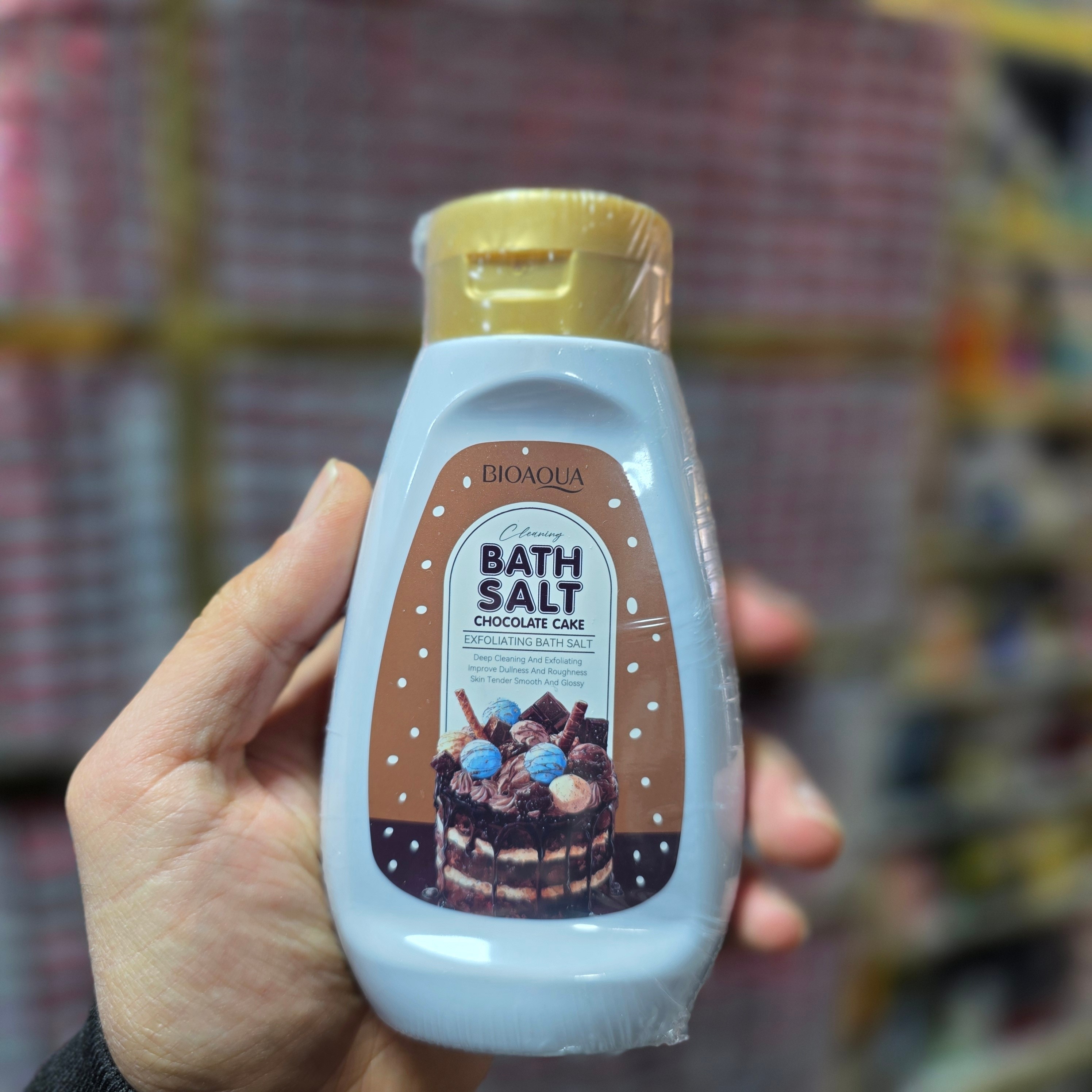 نمک بدن مدل کیکی و الوئه ورا 430g