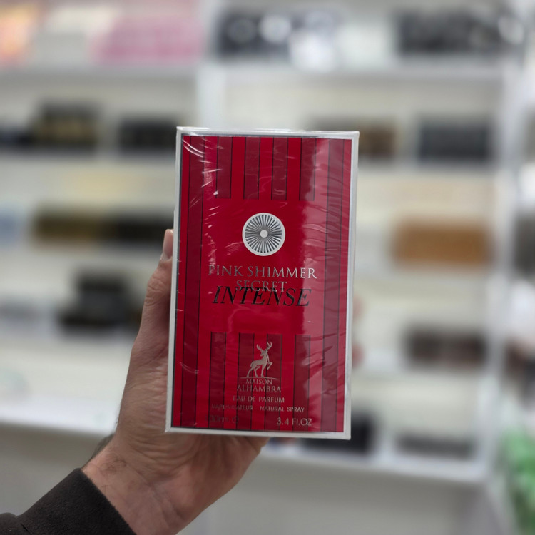ادکلن ویکتوریا سکرت اینتنس قرمز الحمبرا 100ml (پینک شیمر)