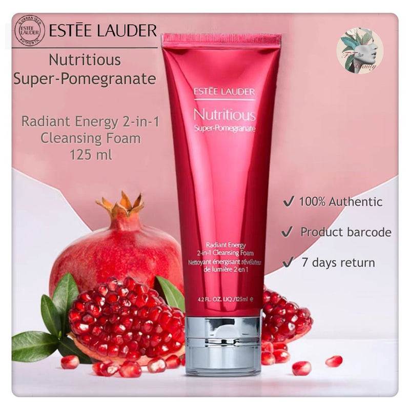فومم و ماسک پاک کننده صورت 2 در 1 انرژی تابشی انار مغذی 125ml