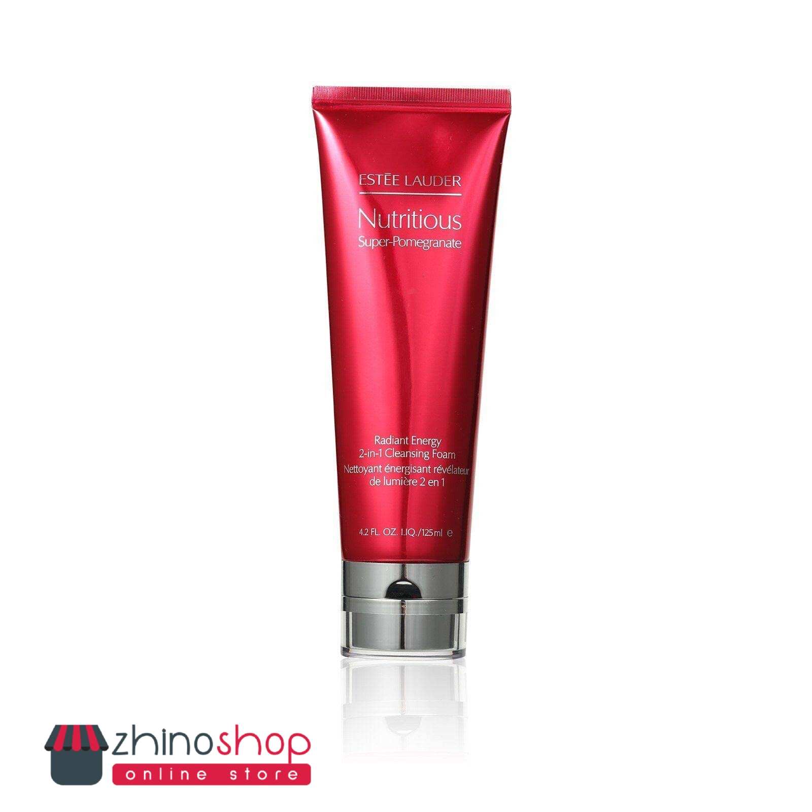 فومم و ماسک پاک کننده صورت 2 در 1 انرژی تابشی انار مغذی 125ml
