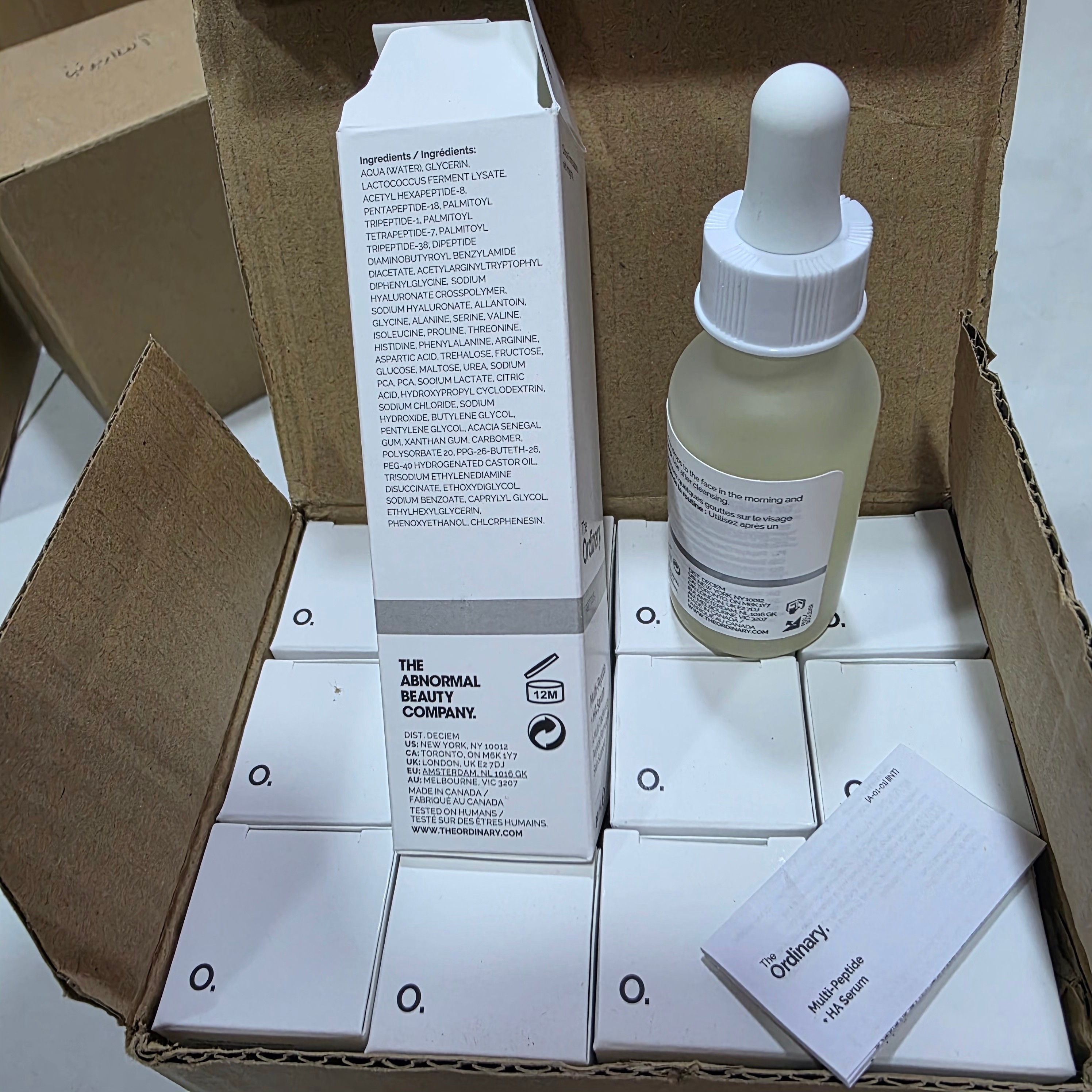 سرم جوانساز آبرسان مولتی پپتاید اوردینری جدید 30ml کانادا (بافه)
