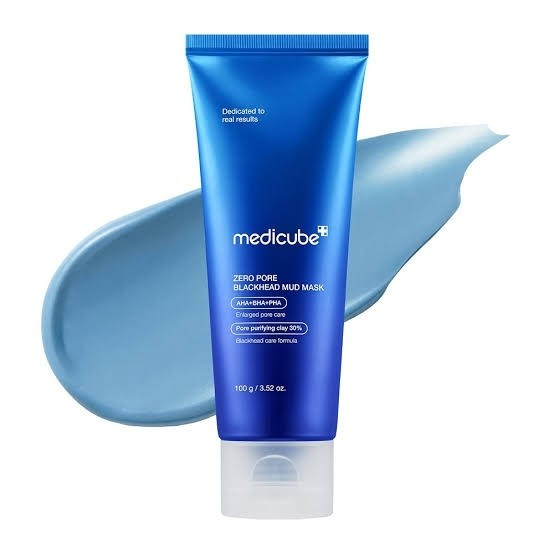 ماسک کنترل منافذ و ضد جوش سر سیاه مدی کیوب کره Medicube 100ml