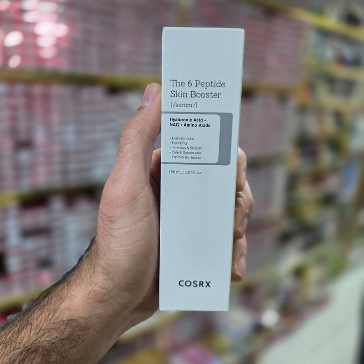 سرم تقویت کننده پوست (6پپتاید) کوزارکس اصل کره 150ml