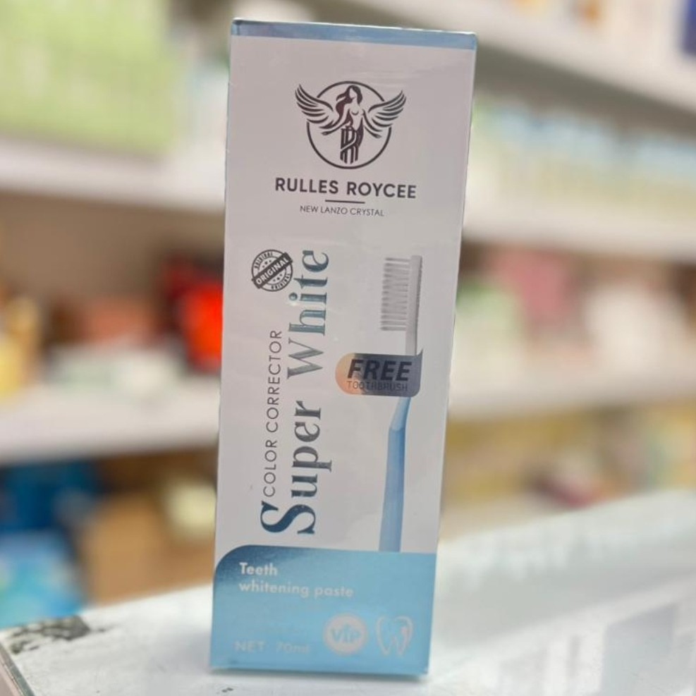 خمیردندان فوری دندان رولیز رایز آلمان همراه مسواک تضمینی 70ml