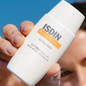 ضد آفتاب ضدلک ایزدین اکتیویونیفای بدون رنگ اورجینال 50ml کاهش لک و محافظت کامل