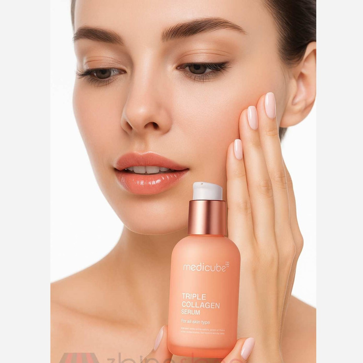 سرم جوانساز تریپل کلاژن مدی کیوب کره 55ml