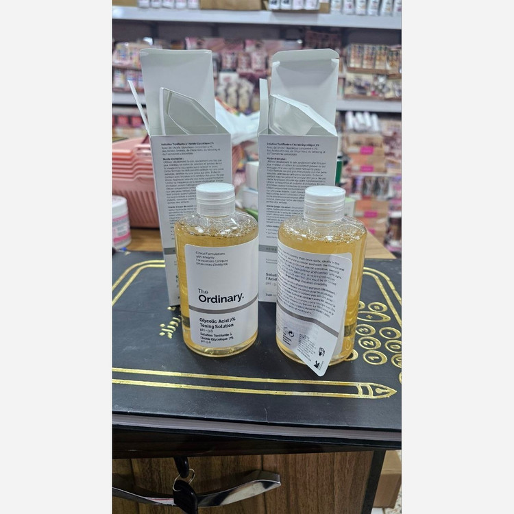 تونر گلیکولیک اسید مناسب صورت و بدن 240ml اصل کانادا بچ کد 5 دو لیبله