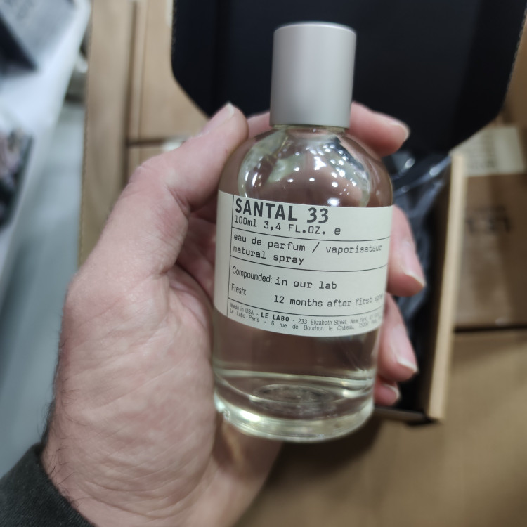 ادکلن هاردباکس سانتال 33 باکیفیت 100ml
