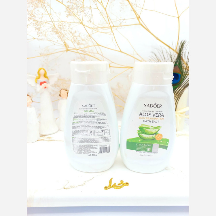 نمک بدن آلوورا سادور SADOER از بین برنده سلول مرده جای جوش.تیرگی.کدری