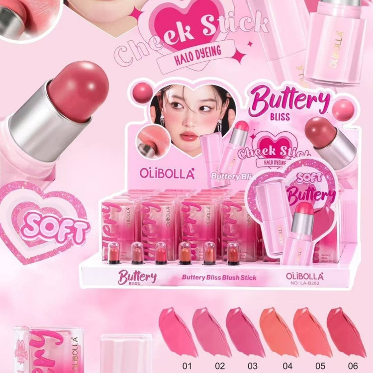 رژگونه کره ای استیکی اولیبالو OLIBOLLA طرح شیگلم
