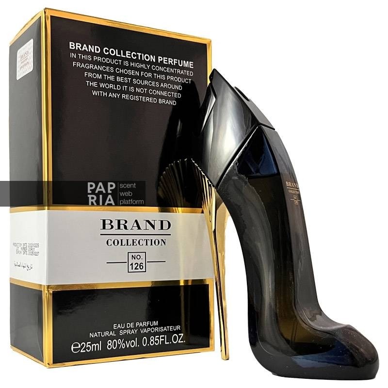 عطر ادکلن کارولینا هررا گودگرل مشکی برند کالکشن 25 میل کد 126