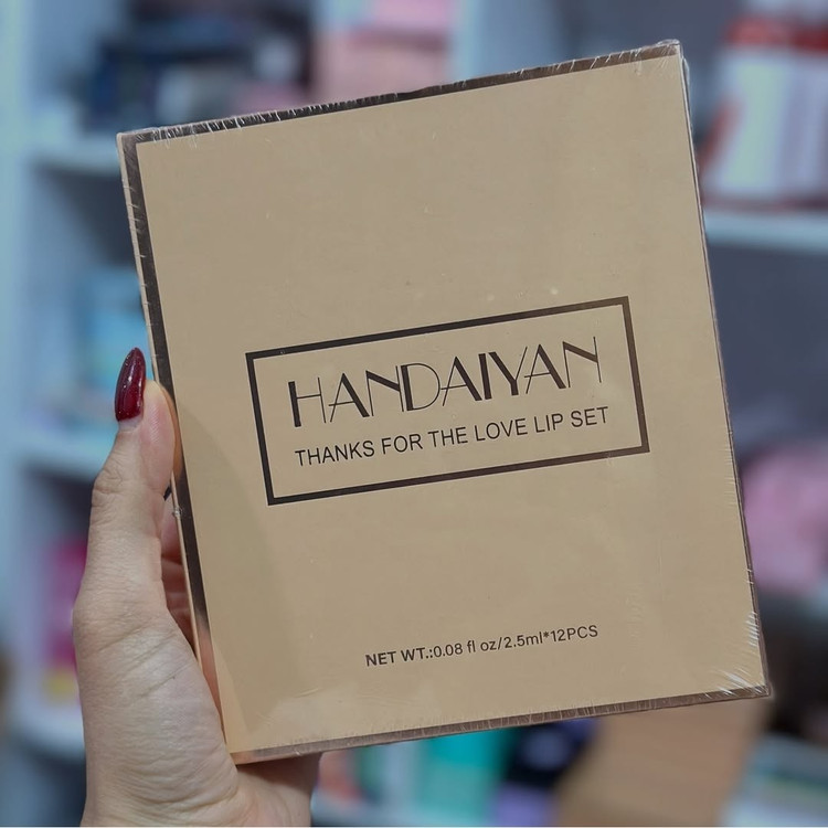 پک رژ لب هندیان (12عددی ) اصل بسته بندی شیک مناسب هدیه