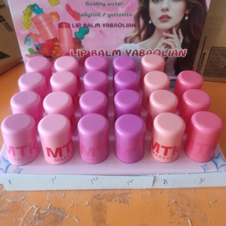 تینت ژله ای MTK دار( برای لب و گونه و ... ) تینت لب ژله ای