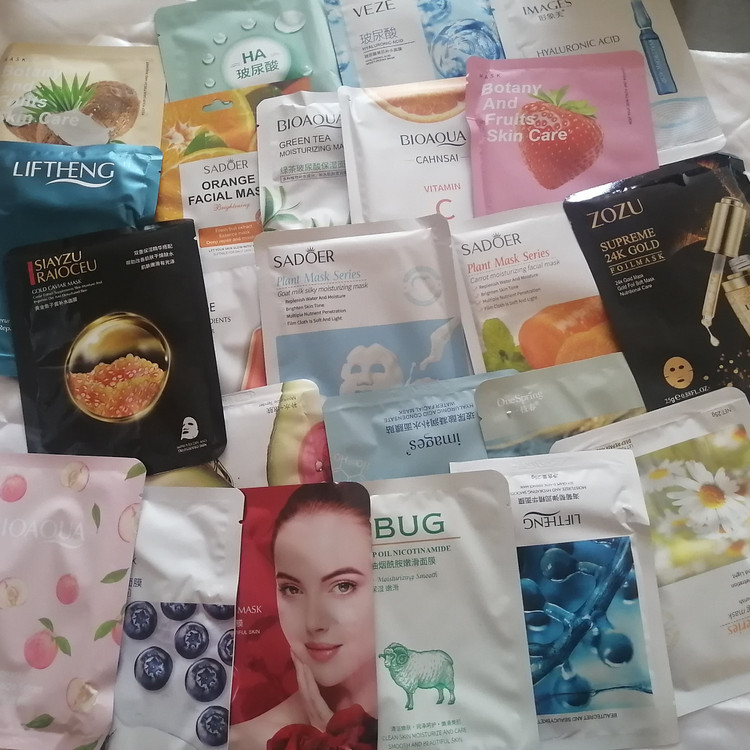 پک ماسک ورقی 20 عددی (آرایشی بهداشتی افلاک)