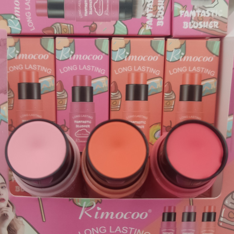 رژگونه براش دار استیکی ریموکو FAMTASTIC BLUSHER