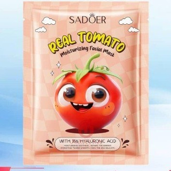 ماسک ورقی گوجه فرنگی صورت سادور
