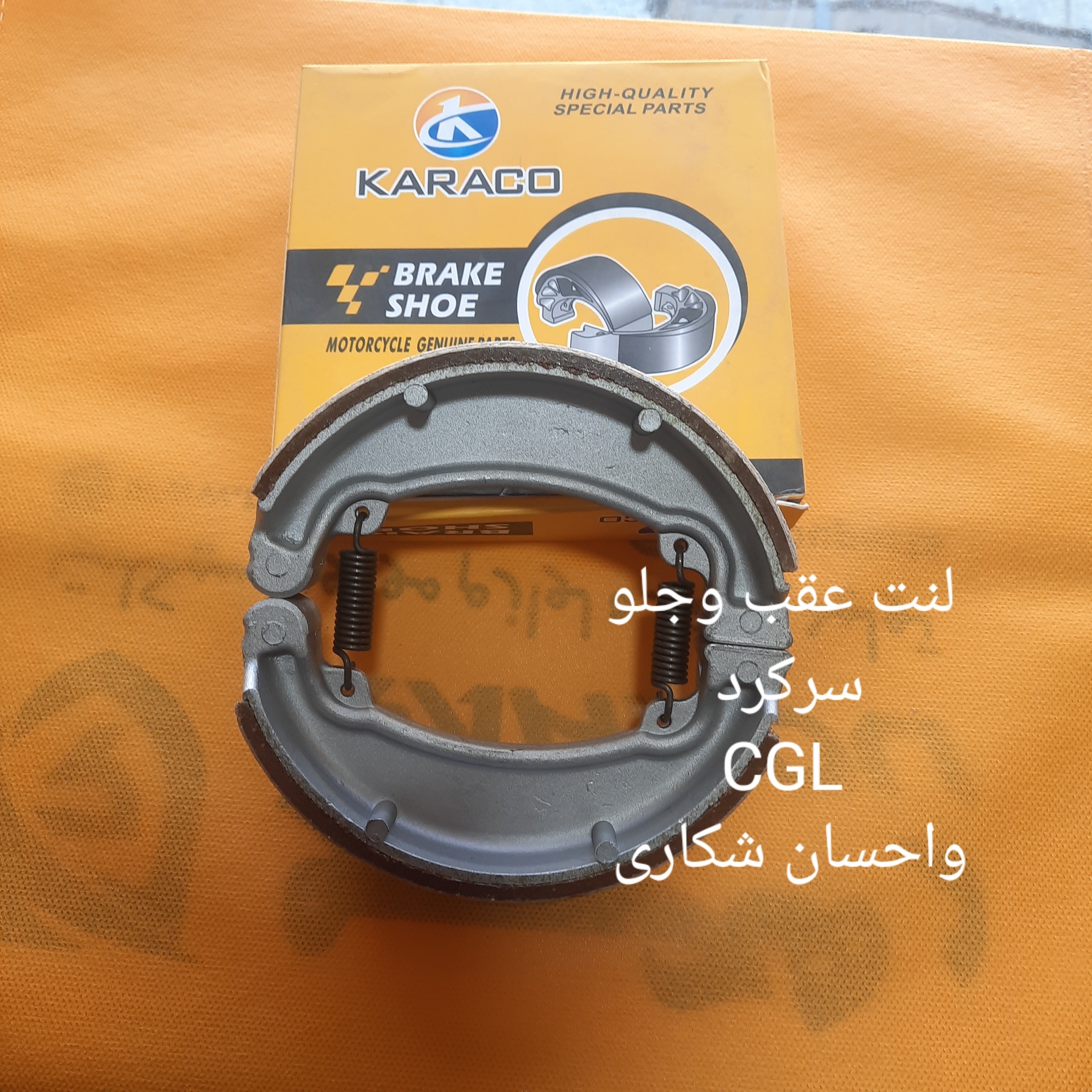 لنت عقب وجلو سرگرد CGL واحسان شکاری