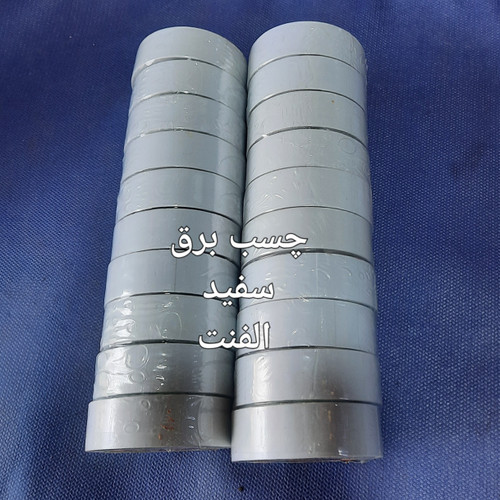 چسب برق رنگ سفید برند الفنت