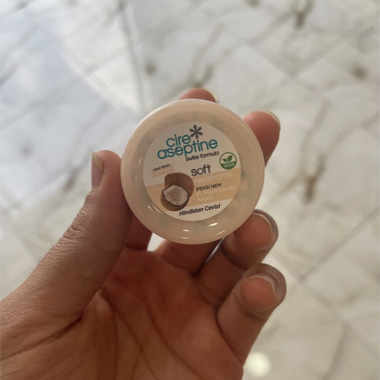 کرم مرطوب کننده دست و صورت سیر آسپتین 30 میل مدل جیبی فانتزی