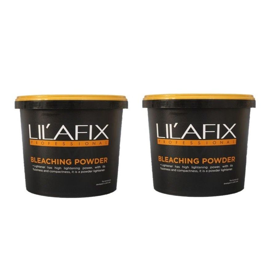 پودر دکلره لیلافیکس 2 کیلویی آبی و سفید اصل اورجینال ترکیه (lilafix bleach powder