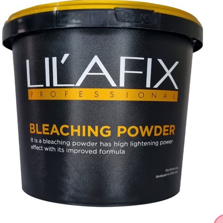 پودر دکلره لیلافیکس 2 کیلویی آبی و سفید اصل اورجینال ترکیه (lilafix bleach powder
