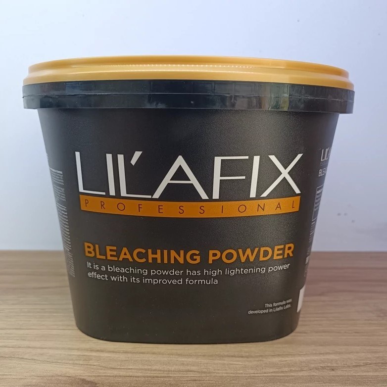 پودر دکلره لیلافیکس 2 کیلویی آبی و سفید اصل اورجینال ترکیه (lilafix bleach powder