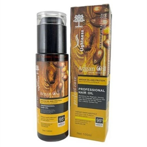 روغن آرگان مو بدون سولفات لایتنس اسلواکی مدل اورجینال شیشه ای اصل اسلواکی (دارای هولوگرام) حجم 100 میل