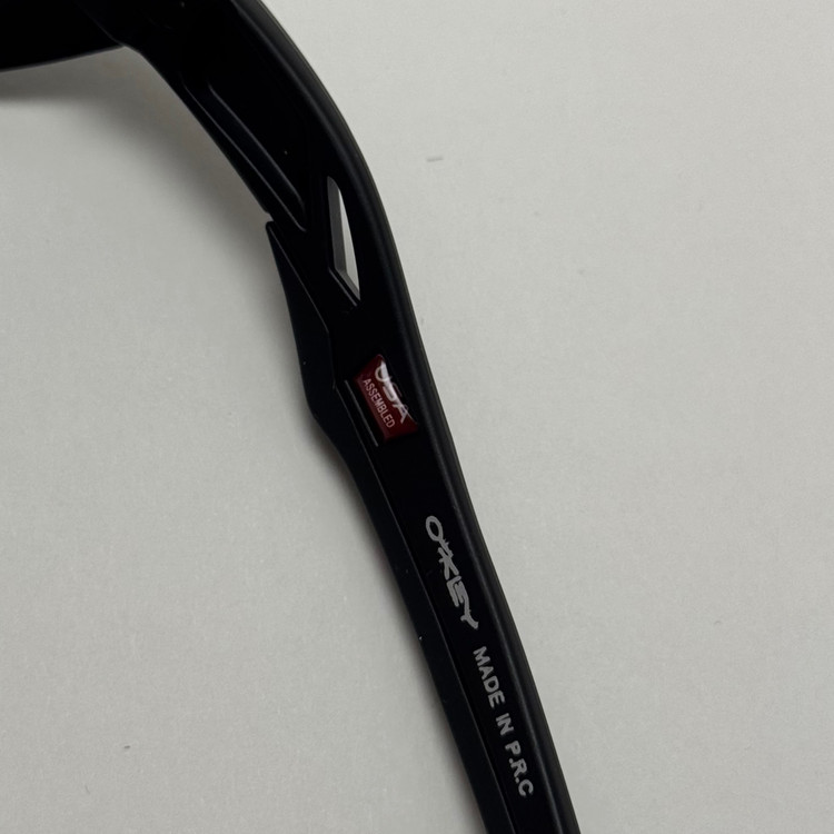 عینک آفتابی اسپرت اوکلی Oakley مدل 9019 تمام مشکی - دارای تکنولوژی پرایزم اوکلی