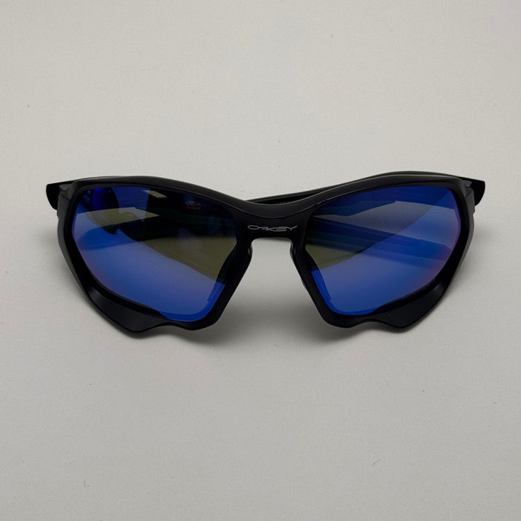 عینک آفتابی اسپرت اوکلی Oakley مدل 9019 سبز مشکی عدسی آبی